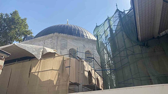 Ayasofya-i Kebir Camii Şerifi'nde restorasyon başladı
