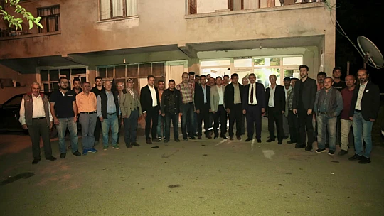 Başkan Akın'dan köy ziyaretleri