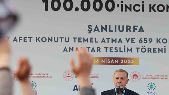 Cumhurbaşkanı Erdoğan: 'Ekonomik sıkıntı ve hayat pahalılığını yine biz çözeceğiz'