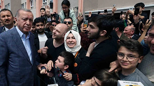 Cumhurbaşkanı Erdoğan oyunu Üsküdar'da kullandı