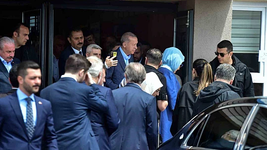 Cumhurbaşkanı Erdoğan oyunu Üsküdar'da kullandı