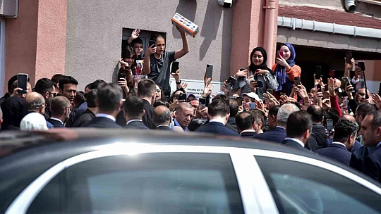 Cumhurbaşkanı Erdoğan oyunu Üsküdar'da kullandı