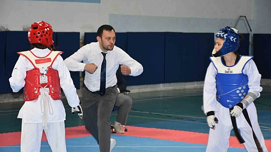 210 sporcunun katılımı ile Bölgesel Tekvando Turnuvası düzenlendi