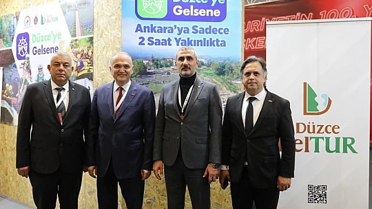 Düzce, Ankara'da binlere kişiye tanıtıldı