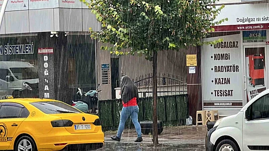 Düzce'de yağmur etkili oldu
