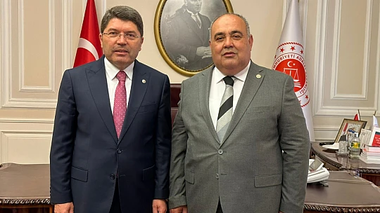 Bakan Tunç'a ilk tebrik Milletvekili Aldatmaz'dan
