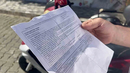 Engelli vatandaş geçmediği gişeden ceza yediğini iddia etti