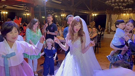 Fatsa'ya Güney Koreli gelin