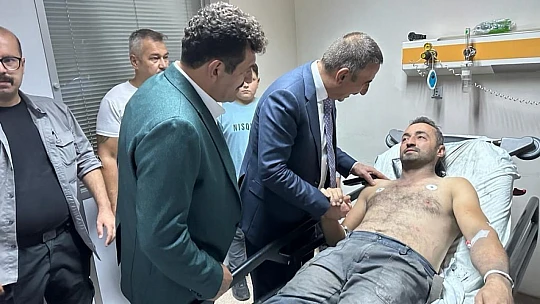 Göçükten çıkartılan yaralılar hastanelere kaldırıldı