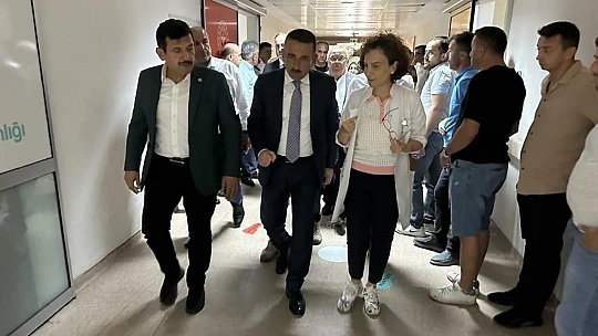 Göçükten çıkartılan yaralılar hastanelere kaldırıldı