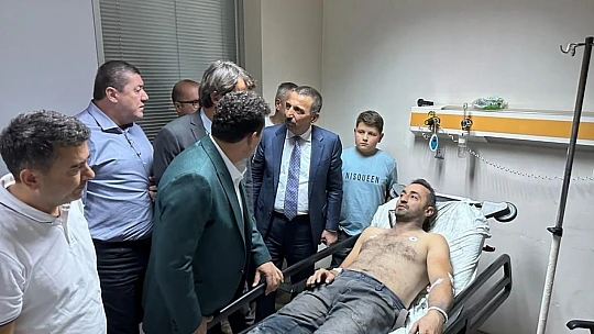Göçükten çıkartılan yaralılar hastanelere kaldırıldı