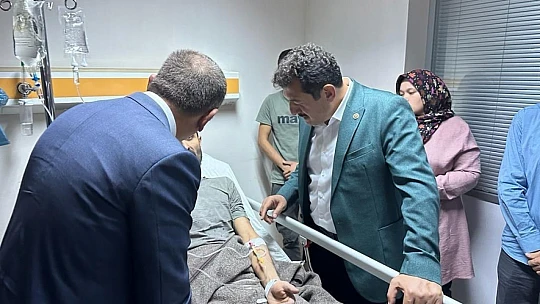 Göçükten çıkartılan yaralılar hastanelere kaldırıldı
