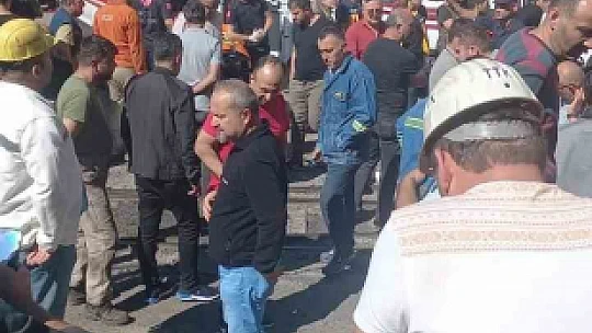 Göçükten çıkartılan yaralılar hastanelere kaldırıldı
