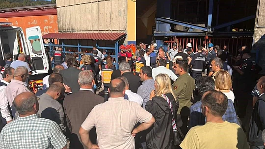 Göçükten çıkartılan yaralılar hastanelere kaldırıldı