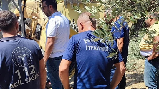 Hatay'da trafik kazası: 2 ölü