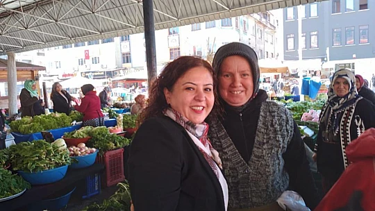 Milletvekili A. Adayı Ceyda Sargın her yerde