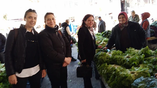Milletvekili A. Adayı Ceyda Sargın her yerde