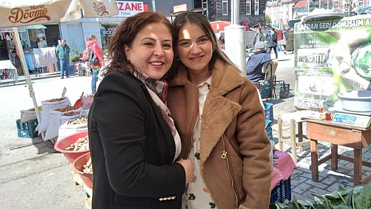 Milletvekili A. Adayı Ceyda Sargın her yerde