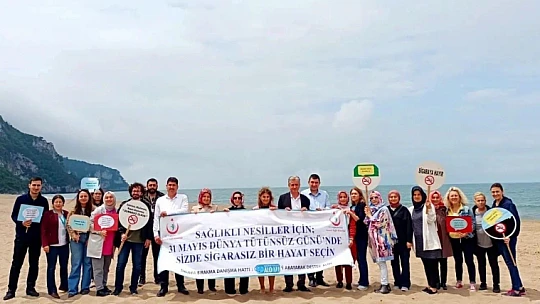 Etkinlikler tütünsüz dünya için