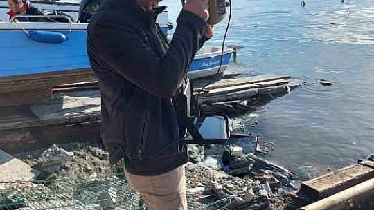 Batan geminin yeri tespit edildi