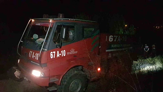 Karabük'te orman yangını