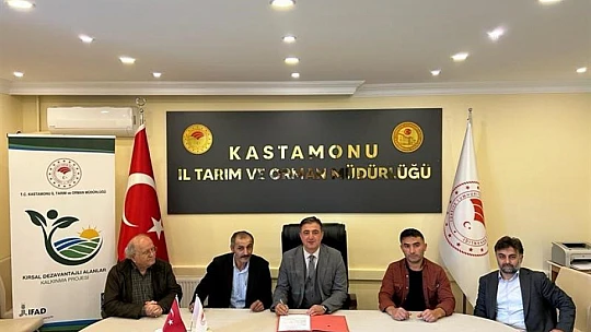 6 köy kooperatifine 2 milyon 225 bin TL'lik hibe desteği