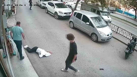 Genç kız 3. kattan düştü