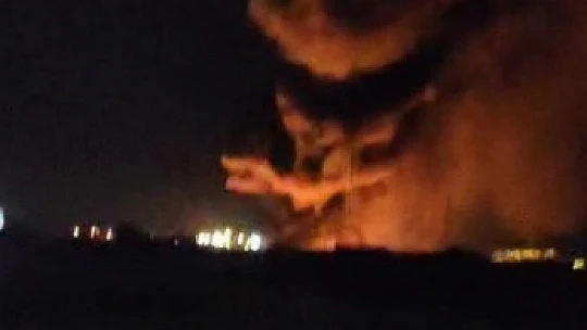 Kocaeli'de asfalt eritme tankında patlama: 2 yaralı