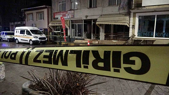 Pompalı tüfekle ateş edip kaçtı