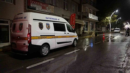 Pompalı tüfekle ateş edip kaçtı