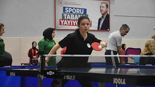 Masa tenisi şampiyonları Karabük'te belirlenecek