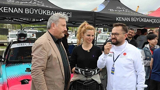 Melikgazi'de TOGG'lu Slalom Yarışı'na Büyük İlgi