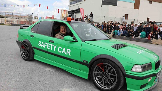 Melikgazi'de TOGG'lu Slalom Yarışı'na Büyük İlgi