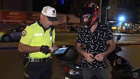 Motosiklet sürücülerine sıkı denetim: