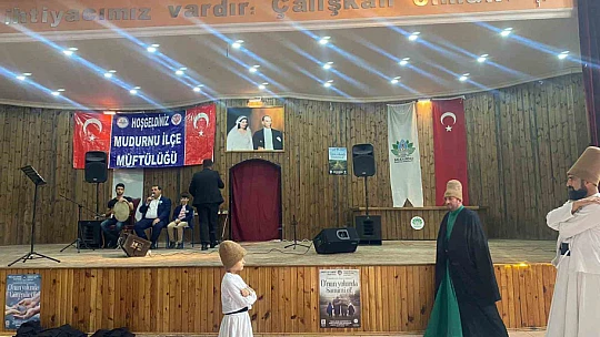 Mudurnu'da 'Mevlid-i Nebi' etkinliği yapıldı
