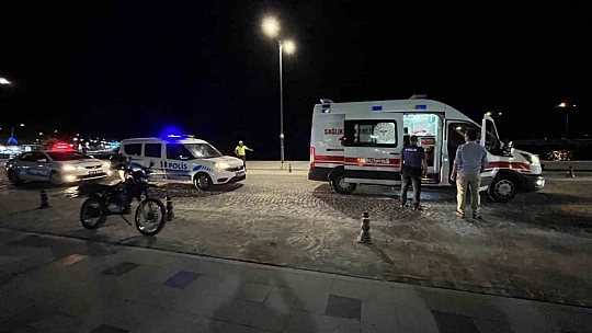 Sinop'ta bıçaklı kavga :1 yaralı