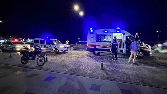 Sinop'ta bıçaklı kavga :1 yaralı