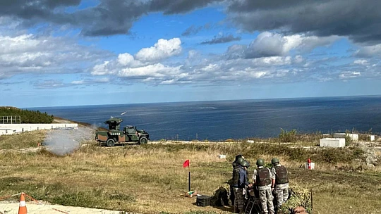 Karadeniz'de hava savunma sistemleri eğitim atışı yapıldı
