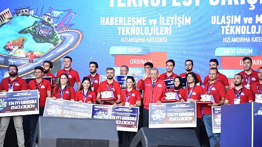 TEKNOFEST'te birinci olan projelerini anlattılar