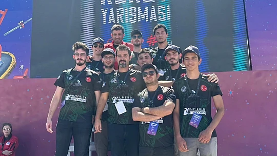 TEKNOFEST'te Türkiye 2.'si oldular