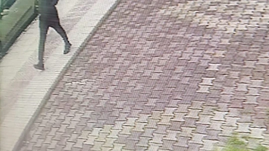 Traktör hırsızlığı güvenlik kamerasında