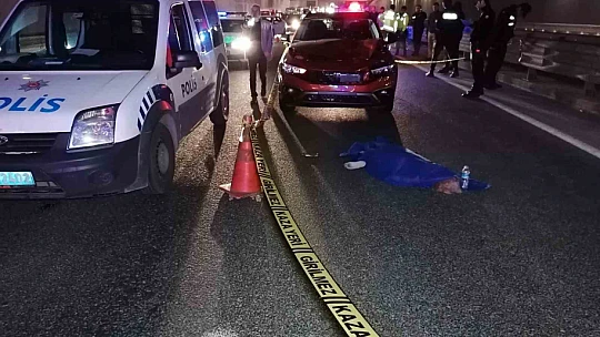 Tünelde şok kaza: Aracın çarptığı yaya hayatını kaybetti