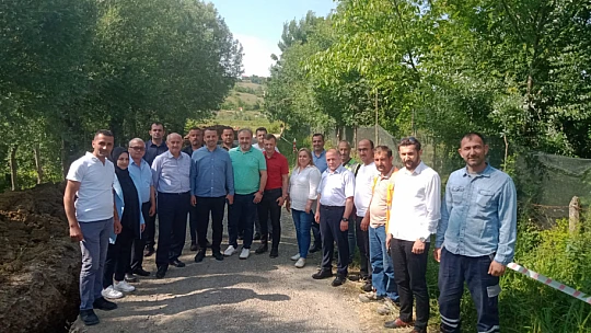 Kozcağız'a doğalgaz geliyor