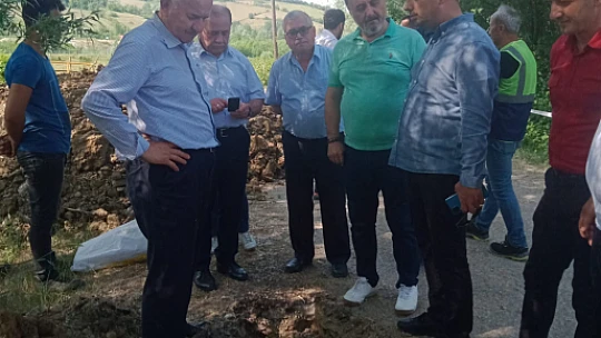 Kozcağız'a doğalgaz geliyor