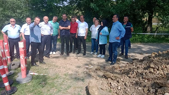 Kozcağız'a doğalgaz geliyor