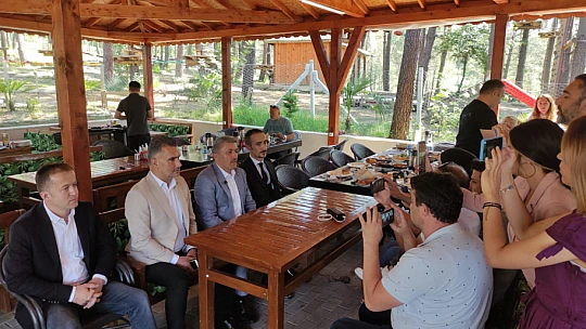 Başkan Kalaycı gazetecilerle bir araya geldi