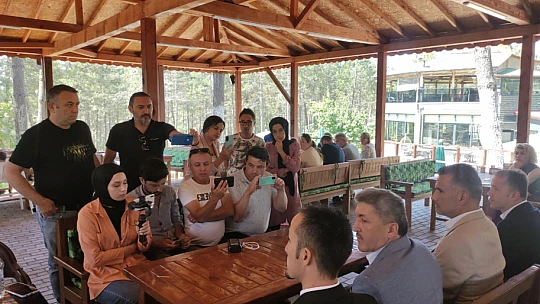 Başkan Kalaycı gazetecilerle bir araya geldi