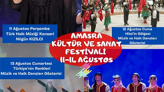 Amasra Festivaline davetlisiniz