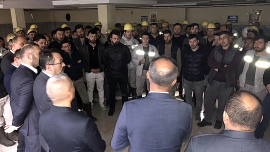GMİS yöneticileri TTK Amasra Müessesinde