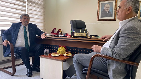 Başkan Akın'dan ABA Medya'ya ziyaret